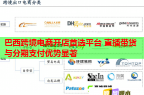 巴西跨境電商開店首選平臺 直播帶貨與分期支付優勢顯著
