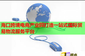 海口跨境電商產業園打造一站式國際貿易物流服務平臺
