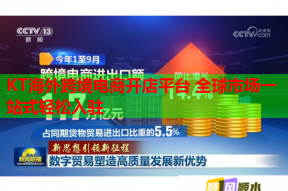 KT海外跨境電商開店平臺 全球市場一站式輕松入駐