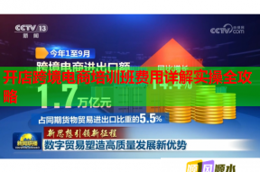 開店跨境電商培訓班費用詳解實操全攻略