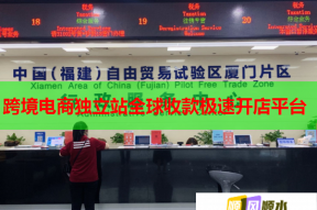跨境電商獨立站全球收款極速開店平臺