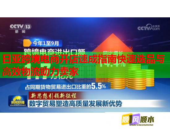日亞跨境電商開店速成指南快速選品與高效物流助力賣家  第1張