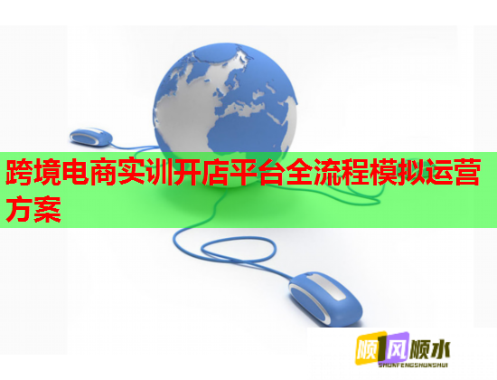 跨境電商實訓開店平臺全流程模擬運營方案  第1張
